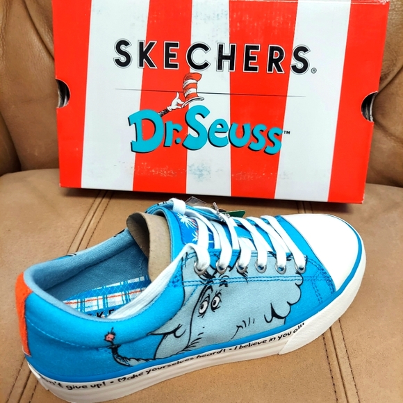 Skechers Shoes Nib Skechers Dr Seuss Vlites Dont Give Up